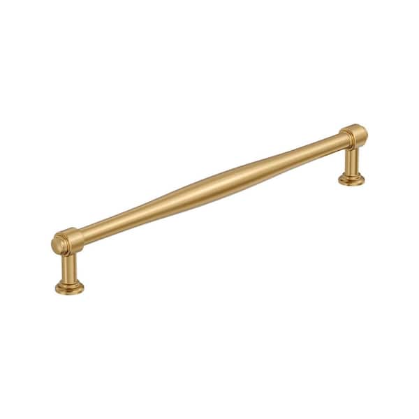 Enlivity 10-1/16 in. (256mm) Center-to-Center Champagne Bronze Bar Cabinet Pull