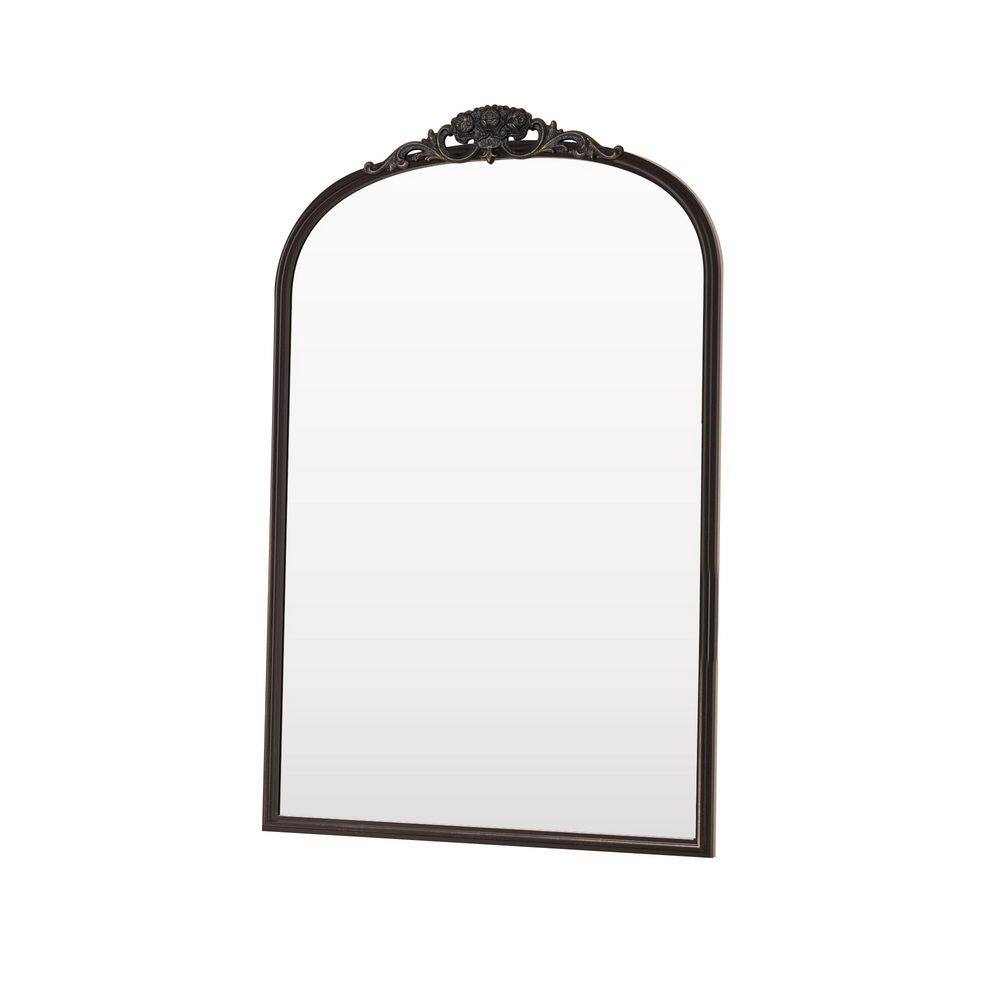 22 in. H x 30 in. W Framed Rectangular Vintage Mirror Antique Black Mirror Decorative Mirror Wall Bathroom Vanity Mirror price history on PriceWatchPro