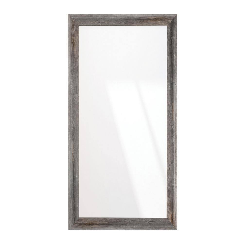 BrandtWorks 33 in. W x 67 in. H Americana Timber Rustic Sloped Wall