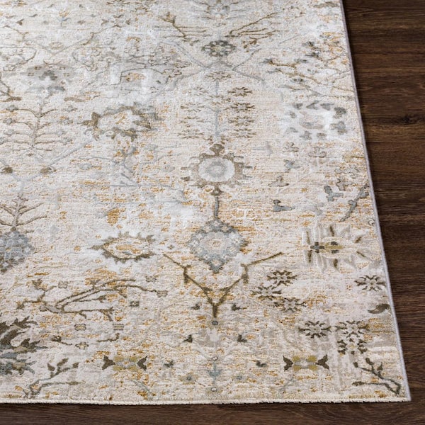 Napoli Khaki 9 ft. x 12 ft. Indoor Area Rug