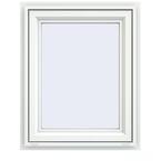 JELD-WEN 35.5 in. x 23.5 in. V-4500 Series White Vinyl Awning Window ...