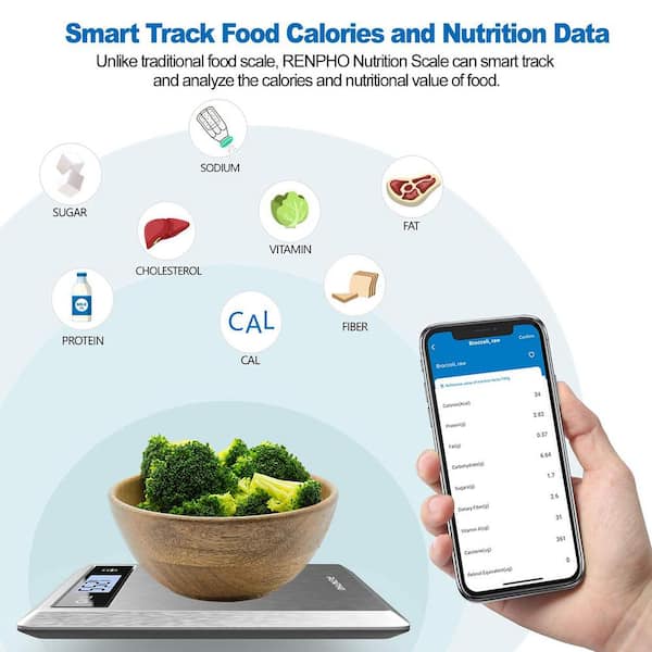 RENPHO Smart Nutrition Scale User Manual - ES-SNS01 – RENPHO US