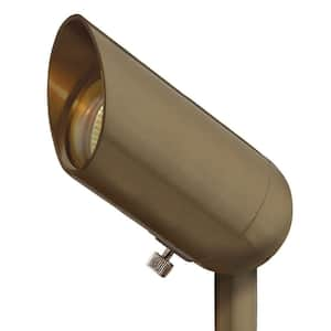 Hinkley Landscape Lighting Hardy Island MR16 50w LED Spot Light, Matte Bronze