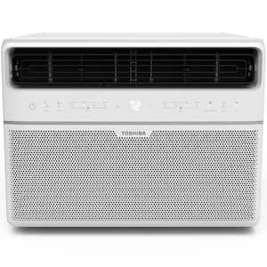 12,000 BTU 115-Volt Smart Wi-Fi Touch Control Window Air Conditioner with Remote and ENERGY STAR in White