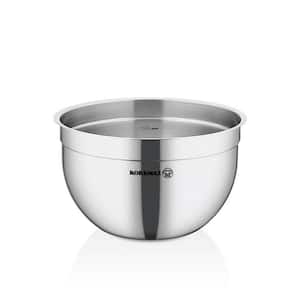 Korkmaz Gastro Proline 3.2 Quart Stainless Steel Mixing Bowl in Silver