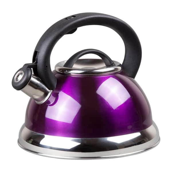 Creative Home Alexa 3 Quarts Stainless Steel Whistling Stovetop Tea Kettle