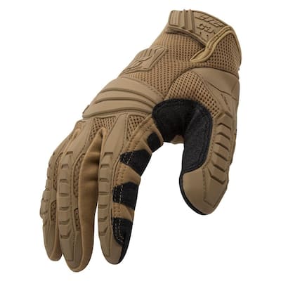 Impact / Cut Resistant Tactical Large Air Mesh Safety Work Glove