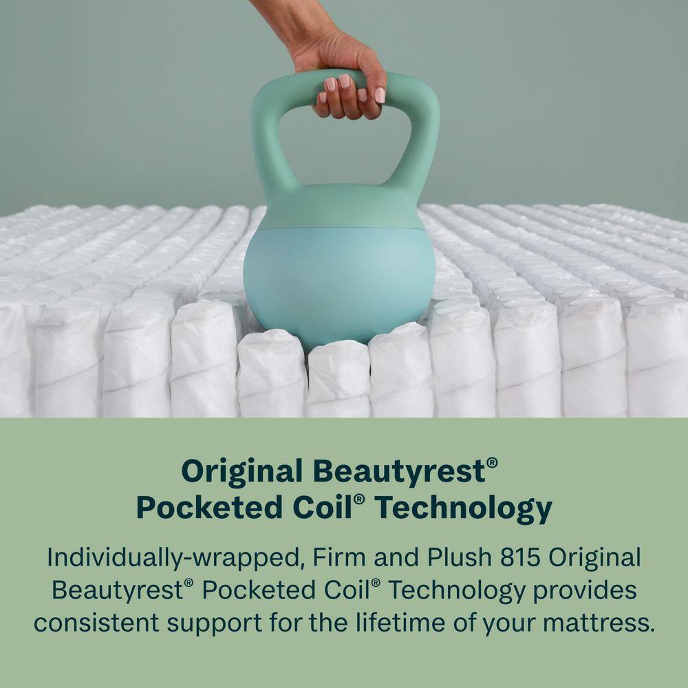 Beauty Sleep 14.25" Twin Pillow Top Mattress with Gel Memory Foam