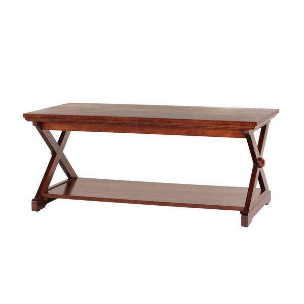 Home Decorators Collection Brexley Chestnut Coffee Table-DISCONTINUED