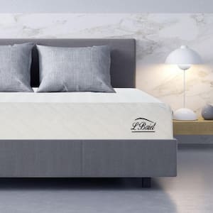 Twin Size Medium Firm Gel Memory Foam 8 in. Bed-in-a-Box Mattress