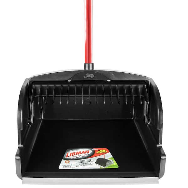 Libman Part # 906 - Libman 10 In. Red Dust Pan With Whisk Broom (Case Of 6)  - Dust Pans - Home Depot Pro