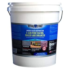 S-328 5 Gal. Ready-To-Use Water Base Silicon Satin Penetrating Sealer with Enhancer