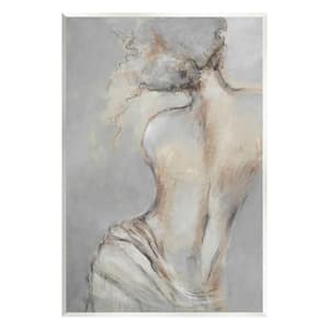 Traditional Portrait Nude Woman Baroque Painting Design By Liz Jardine Unframed People Art Print 15 in. x 10 in.