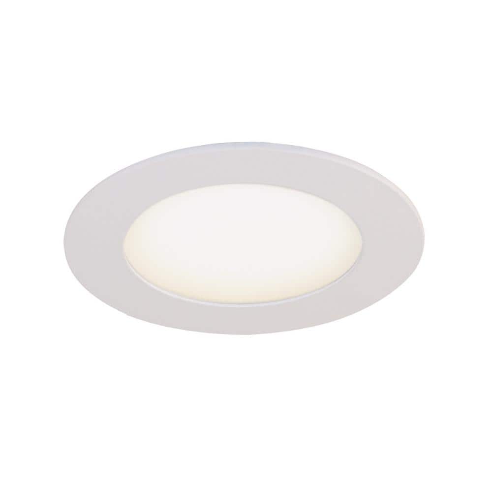 Bazz SLDSKB4W4 4.25'' Dimmable Air-Tight IC Rated LED Canless Recessed Lighting Kit