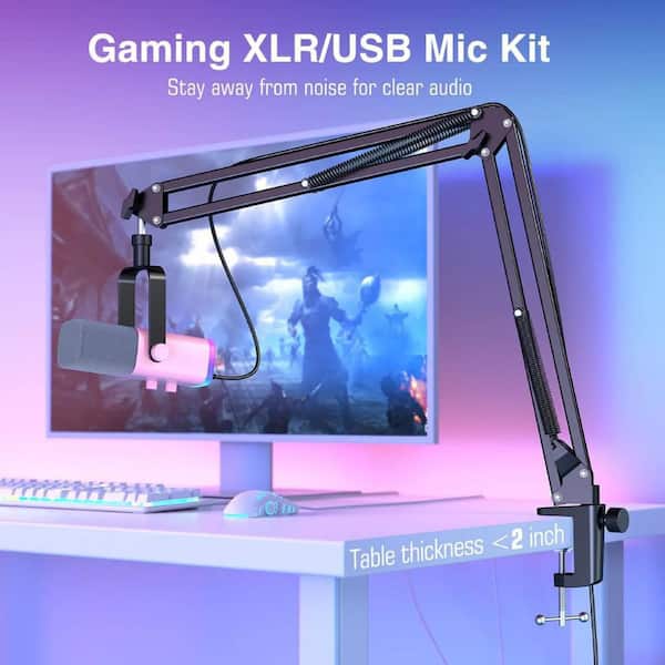 Yichuhaoxi Gaming Microphone USB, PC Dynamic Microphone Kit for