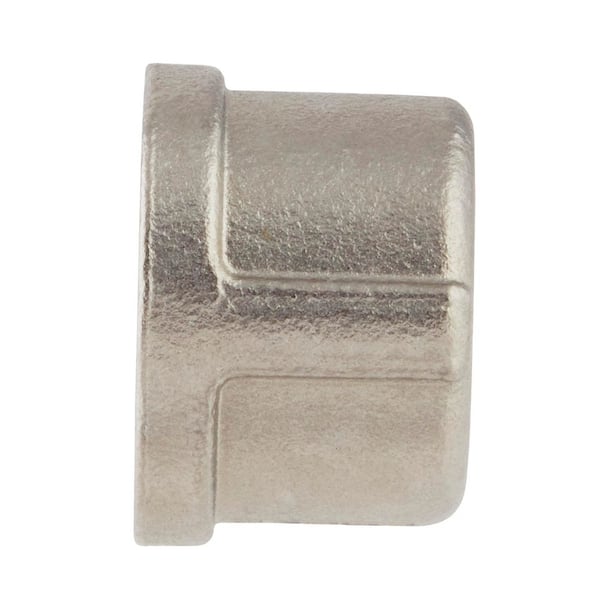 ProLine 1/2 in. Stainless Steel Pipe Cap 860489 - The Home Depot