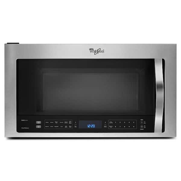 Whirlpool 1.9 cu. ft. Over the Range Microwave with True Convection Cooking in Fingerprint Resistant Stainless Steel