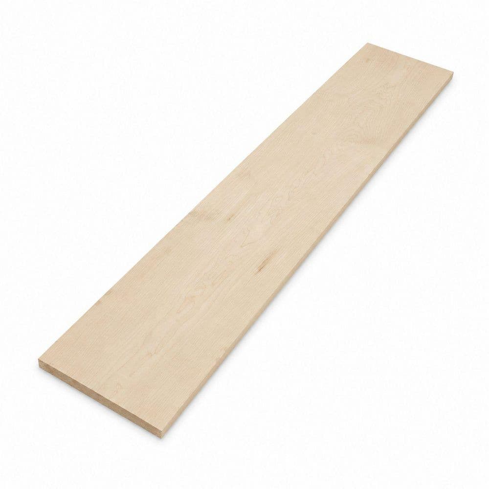 0.75 in x 7.5 in x 48 in. Unfinished Maple Riser Hardwood Trim price history on PriceWatchPro