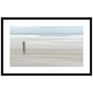 "Steadfast Shoreline" by Greetje van Son 1 Piece Wood Framed Color Travel Photography Wall Art 21-in. x 33-in. .