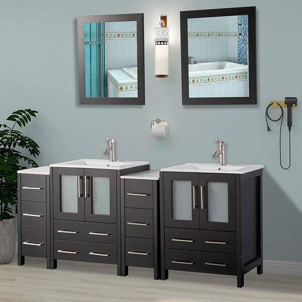Vanity Art Brescia 72 In W X 18 1, Vanity Art 72 Inch Double Sink Bathroom