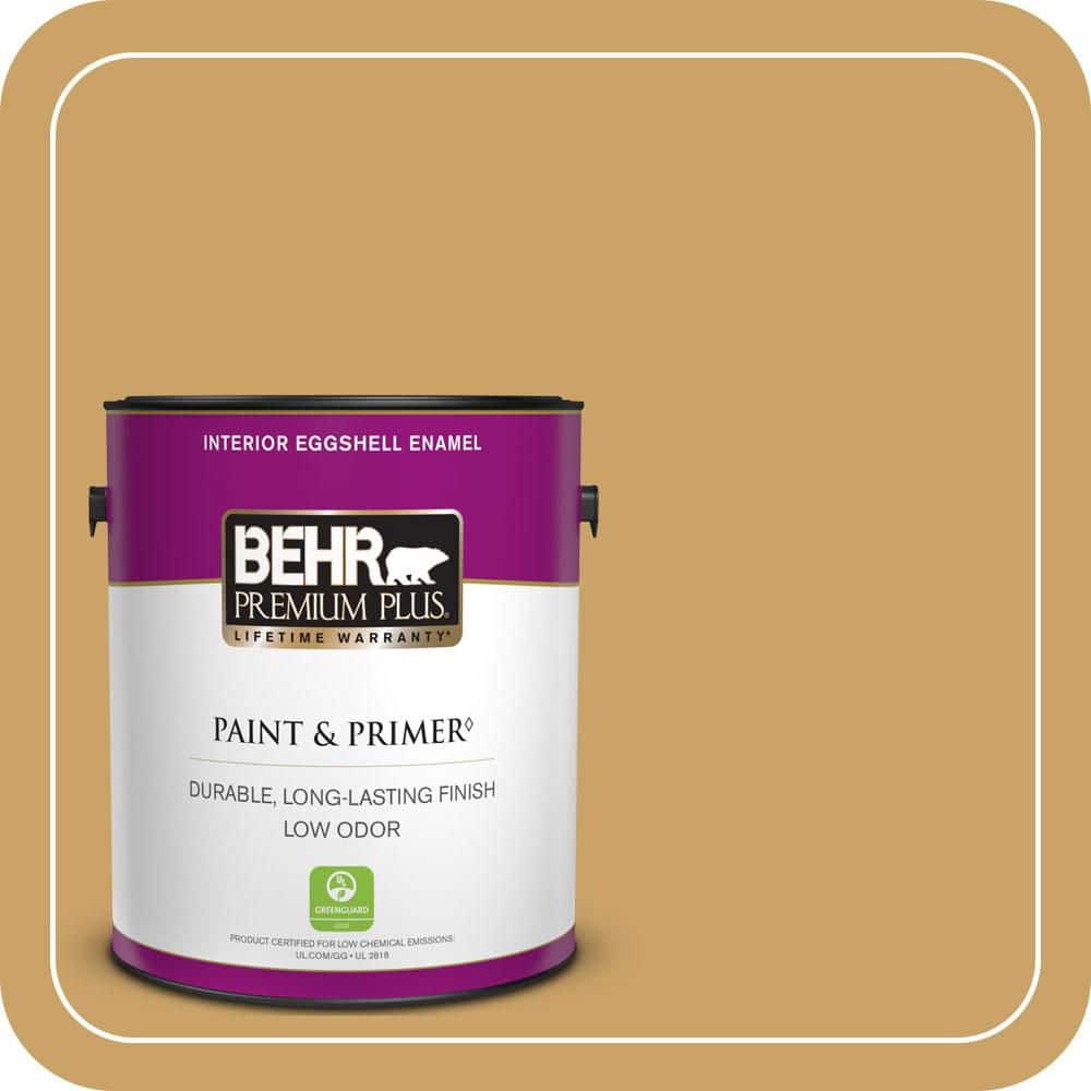 1 gal. #PPU6-17 Classic Gold Eggshell Enamel Low Odor Interior Paint & Primer price history on PriceWatchPro