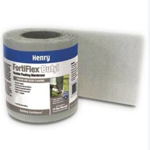 9 in. x 50 ft. Fortiflex Butyl Self-Adhesive Waterproof Flashing Membrane
