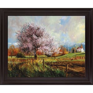 "Spring Blossoms" By Larry Winborg Framed Print Nature Wall Art 28 in. x 34 in.