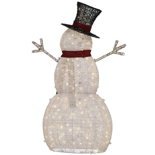 home depot led snowman