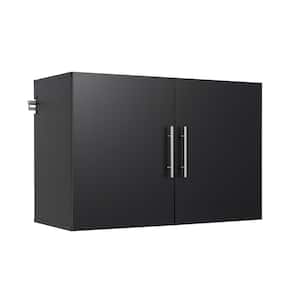HangUps 36 in. W x 24 in. H x 16 in. D Upper Storage Cabinet in Black (1-Piece )