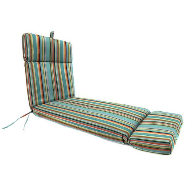 Jordan Manufacturing 72 in. L x 22 in. W x 3.5 in. T Outdoor Chaise Lounge Cushion in Mamba Pelican