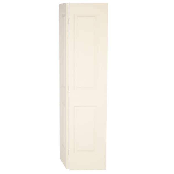 JELD-WEN 72 in. x 80 in. Carrara 2 Panel Hollow Core Primed Molded
