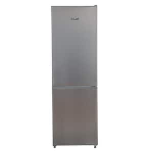 24" Wide 10.8 cu.ft.Bottom Freezer Refrigerator Stainless