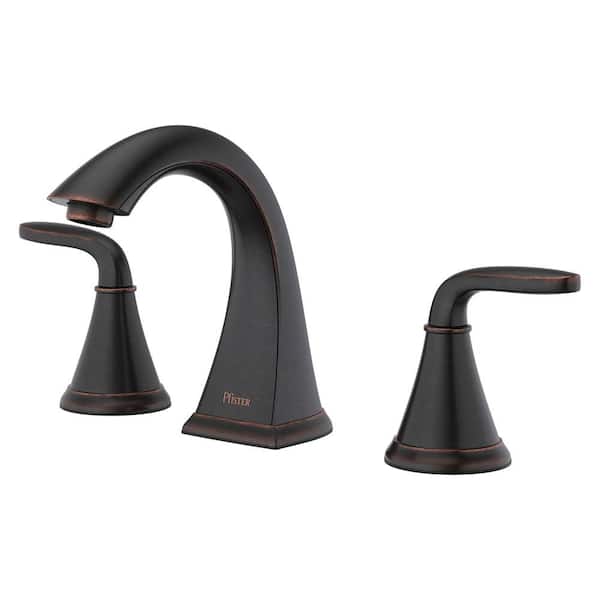 Winfield 8 in. Widespread 2-Handle Bathroom Sink Faucet in Tuscan Bronze