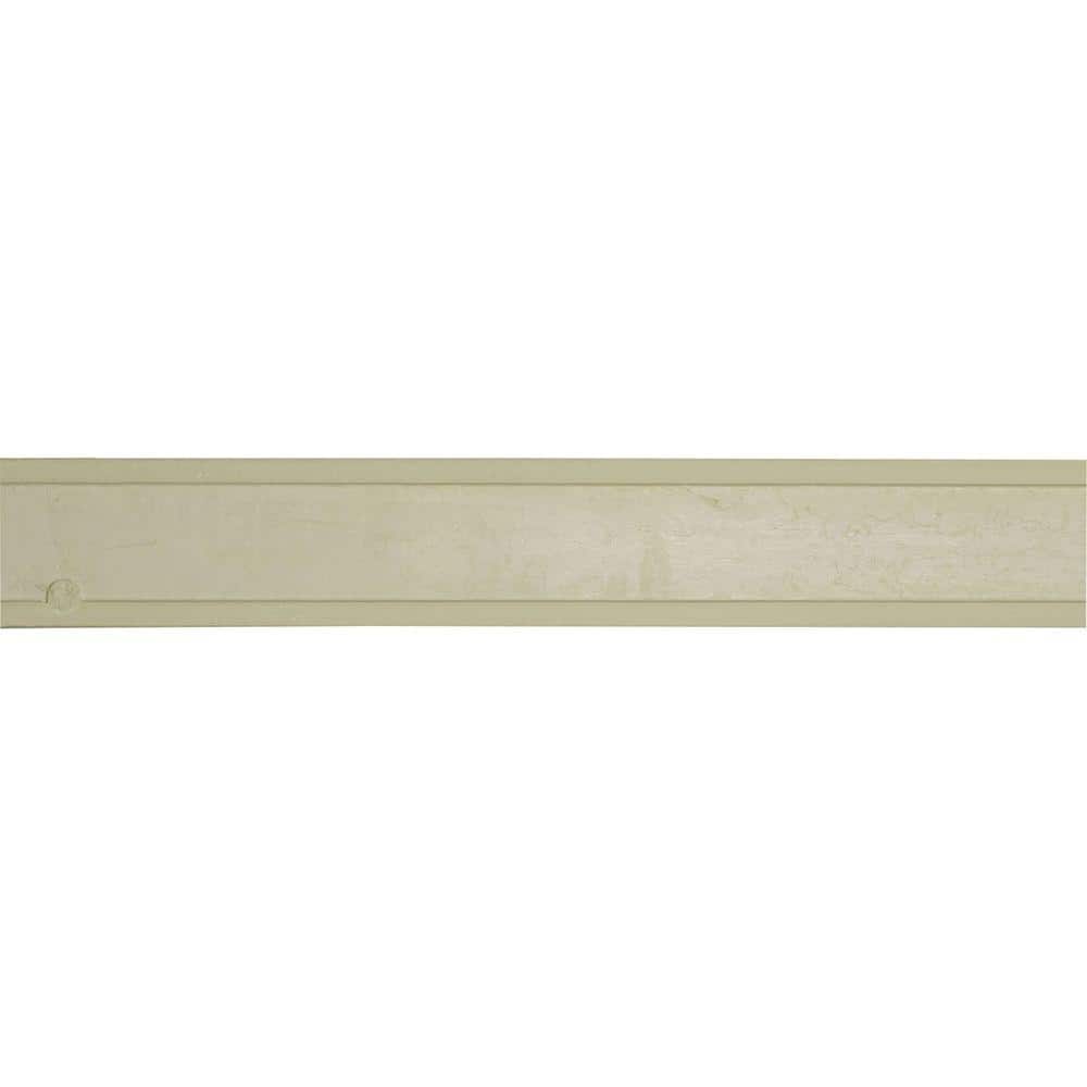 Classic Gray Polyurethane Crown Casing, 94.5" Length