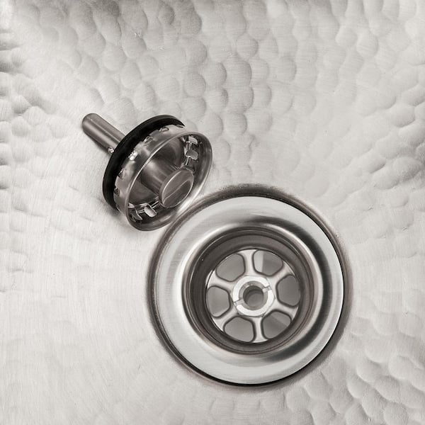 Premier Shower Drain with Stainless Steel Round Strainer