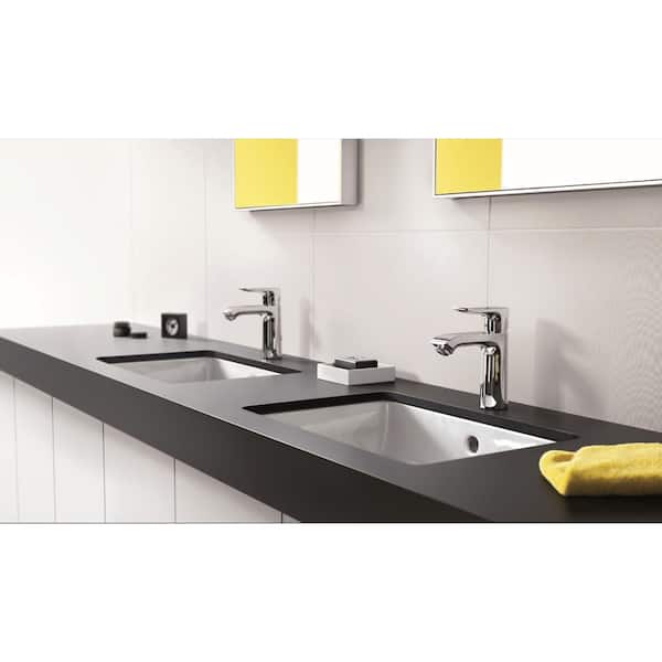 Mart plaats Ritueel Hansgrohe Metris Single Handle Single Hole Bathroom Faucet in Chrome  31080001 - The Home Depot