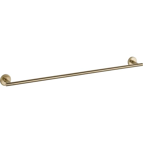 Delta Trinsic 30 in. Wall Mount Towel Bar Bath Hardware Accessory in Champagne Bronze