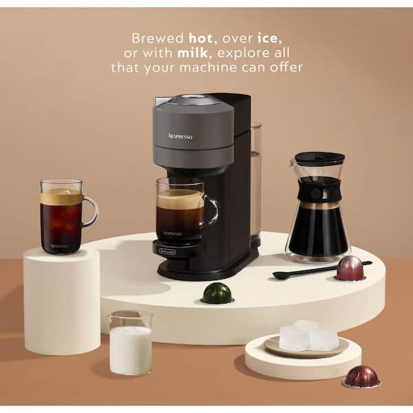 DeLonghi 1-Cup Vertuo Next Single Serve Cup Dark Gray Espresso and