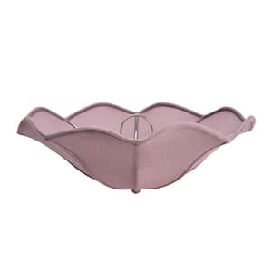 13 in. x 5 in. Purplish Red Ceiling Lamp Shade