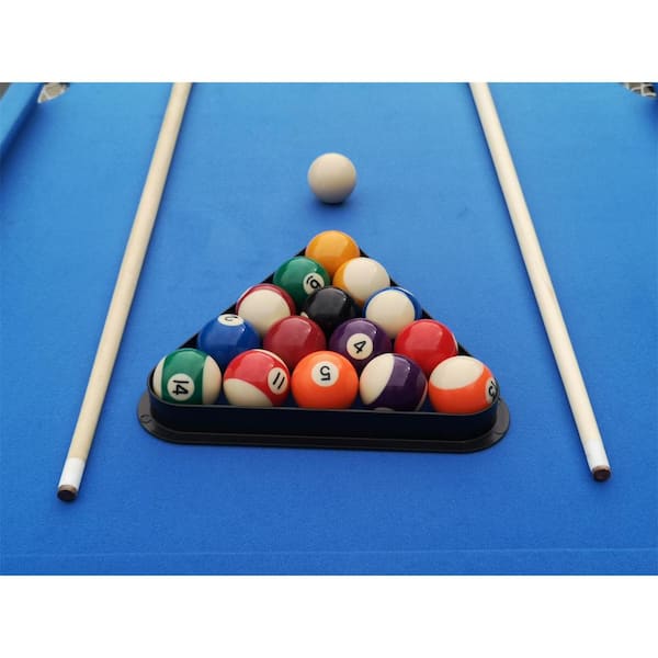 Costway 48'' Mini Table Top Pool Table Game Billiard Set Cues Balls Gift  Indoor Sports : Target