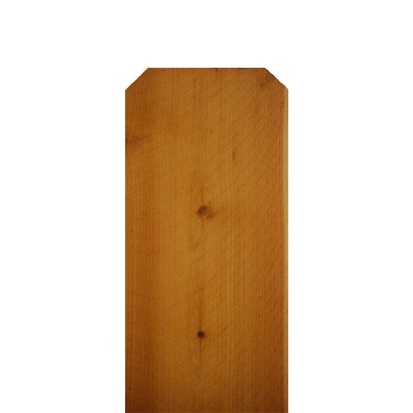 Sierra Pacific Industries 5/8 in. x 7-1/2 in. x 6 ft. Incense Cedar Dog-Ear Fence Picket