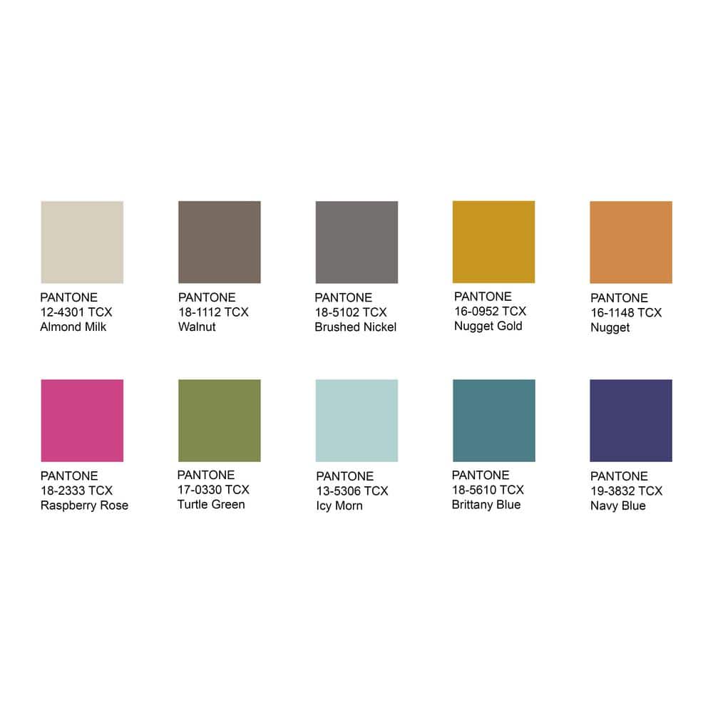 Madison Blue and Cream Stain-Resistant Rectangular Area Rug