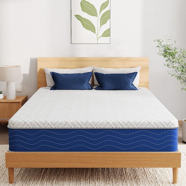 Queen Medium Gel Memory Foam Mattress 10 in. Bed-in-a-Box Mattress with CertiPUR-US and OEKO-TEX