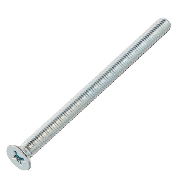 M5-0.8x70mm Zinc Flat Head Phillips Drive Machine Screw 1-Piece