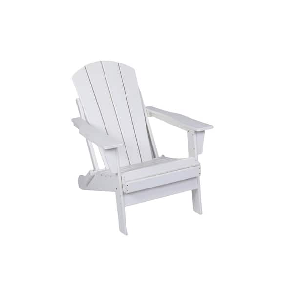 Antique Gray HDPE Folding Adirondack Chair, Relaxing Stackable Arm Rest Ergonomic Adirondack Chair As 449