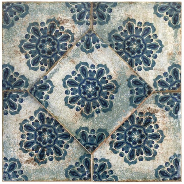 Ivy Hill Tile Angela Harris Vechio Decor 8 in. x 8 in. Polished