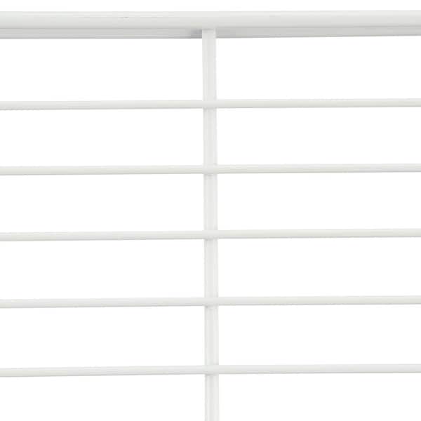 ClosetMaid ShelfTrack 49 - 96 in. W White Reach-In Wall Mount 3-Shelf Wire  Closet System Organizer Kit 2075 - The Home Depot