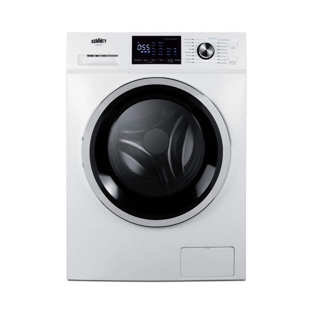 Summit Appliance 2.7 cu. ft. 115-Volt 24 in. Front Load Washer in White, ENERGY STAR