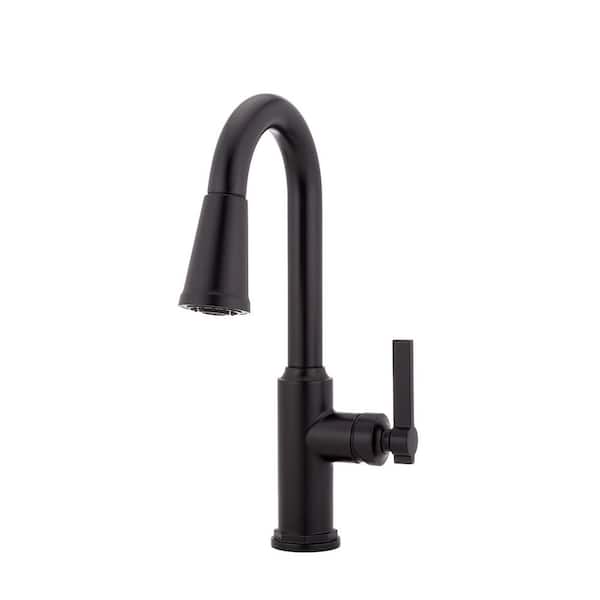 Greyfield 1-Handle Bar Faucet in Matte Black