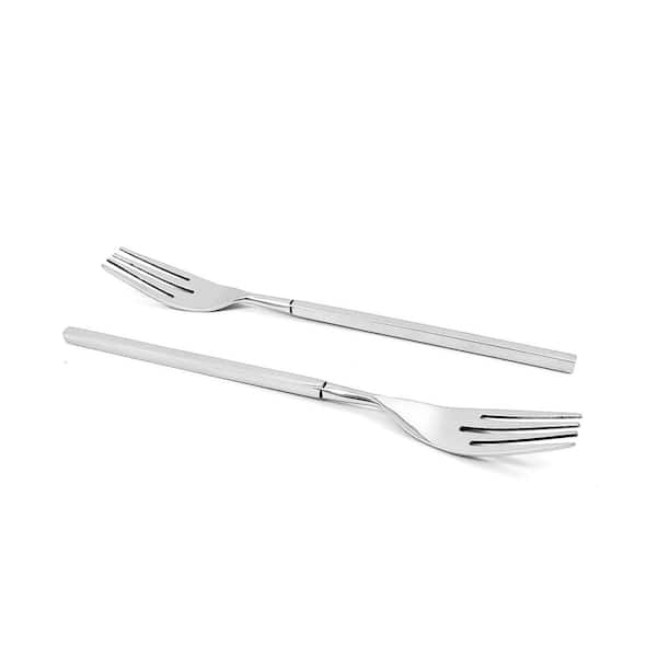 Vibhsa Modern Stainless Steel Salad Fork Set of 6